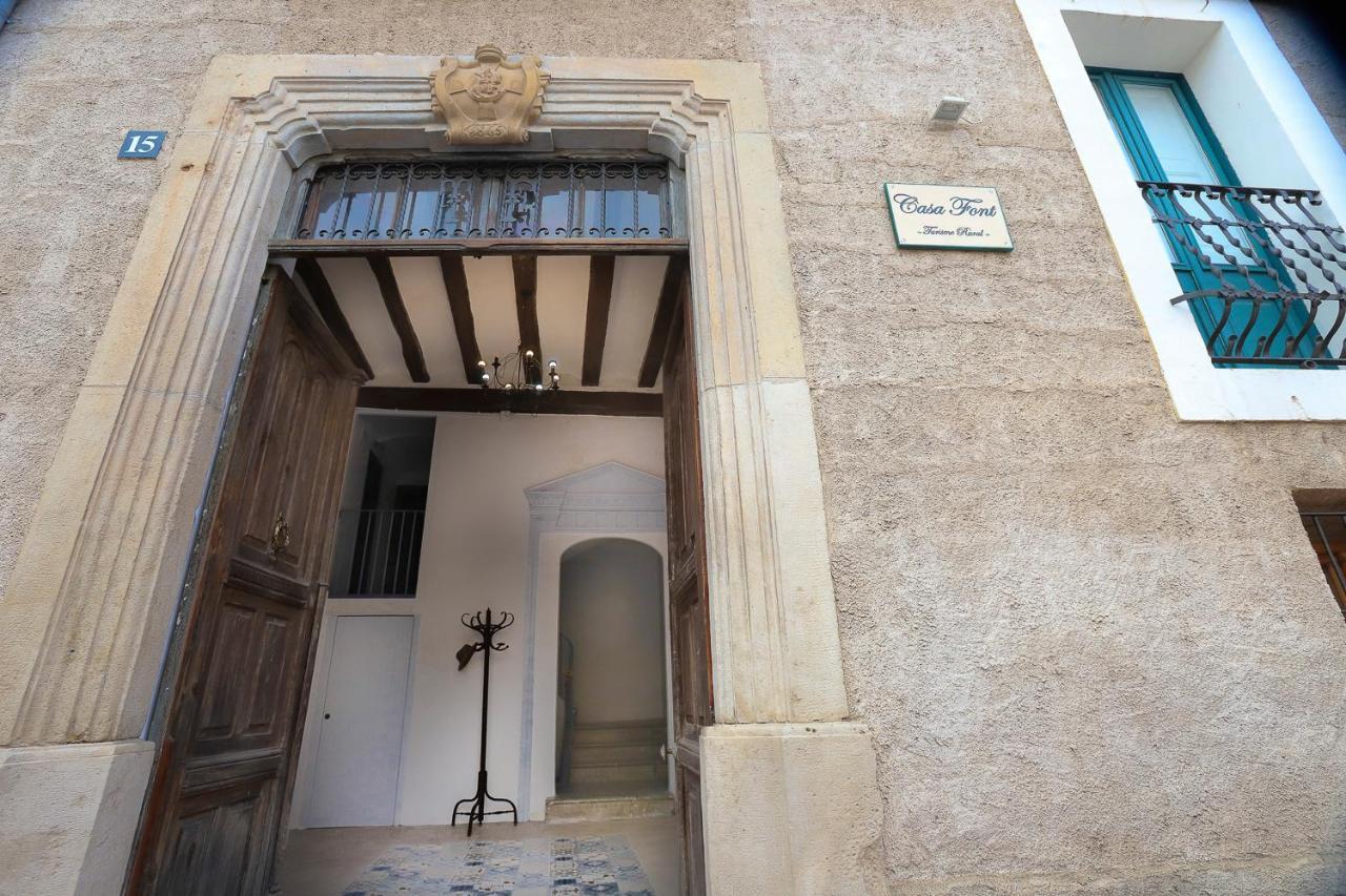 Hostal Casa Font Benissanet Exterior foto